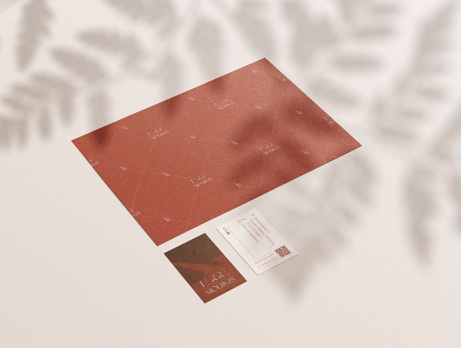 Free Simple Stationery Mockup 4