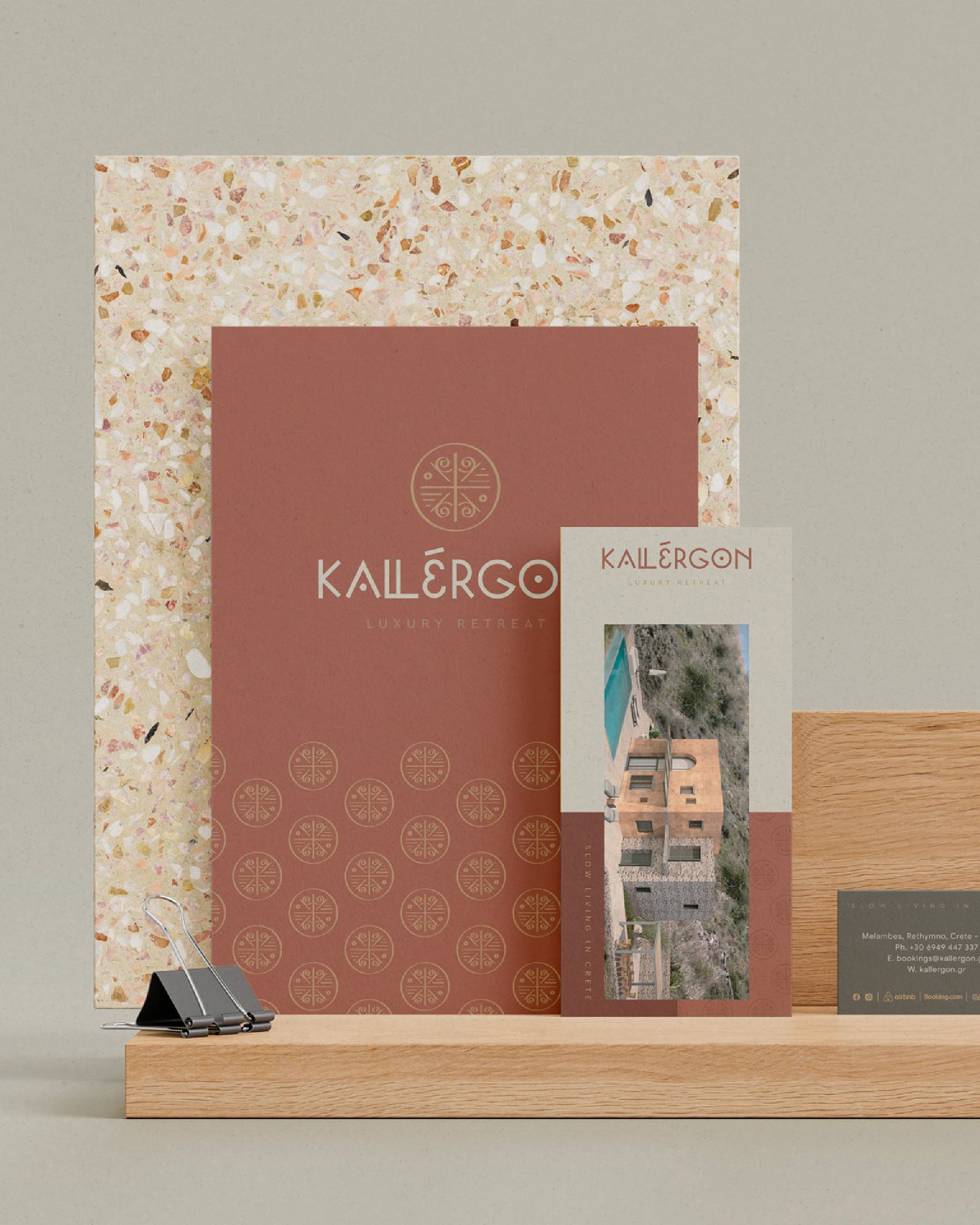 Kallergon Luxury Retreat Crete Hotel Branding Logotype Margaritapagouni P20