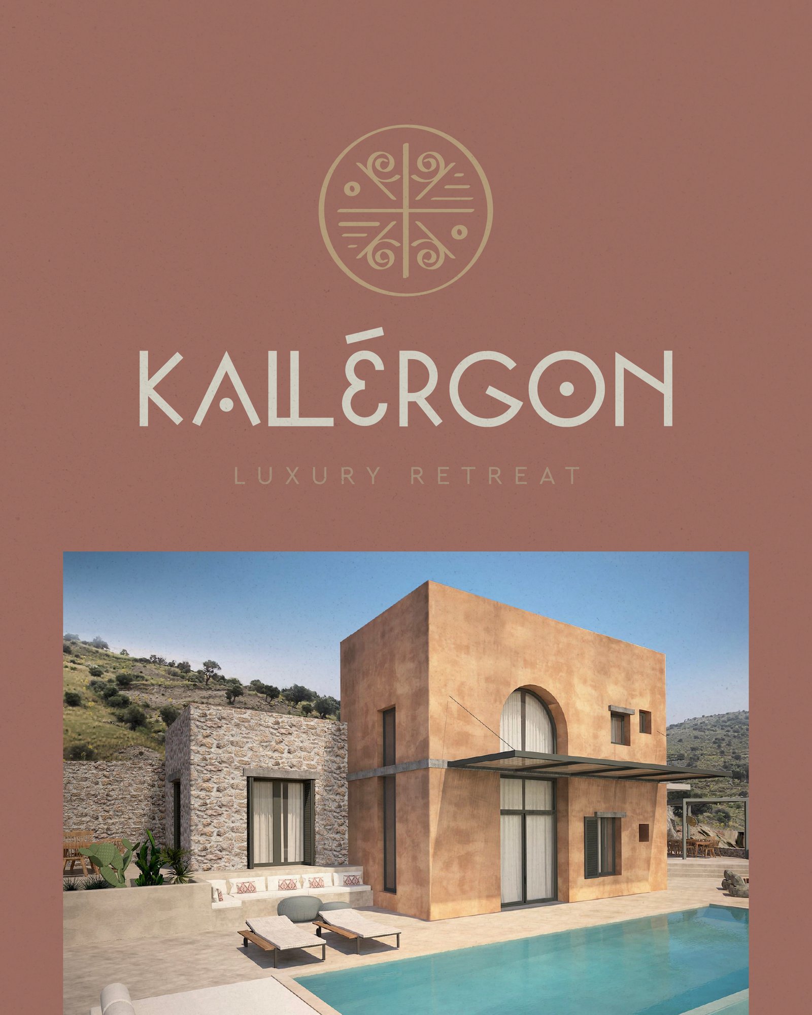 Kallergon Luxury Retreat Crete Hotel Branding Logotype Margaritapagouni P3