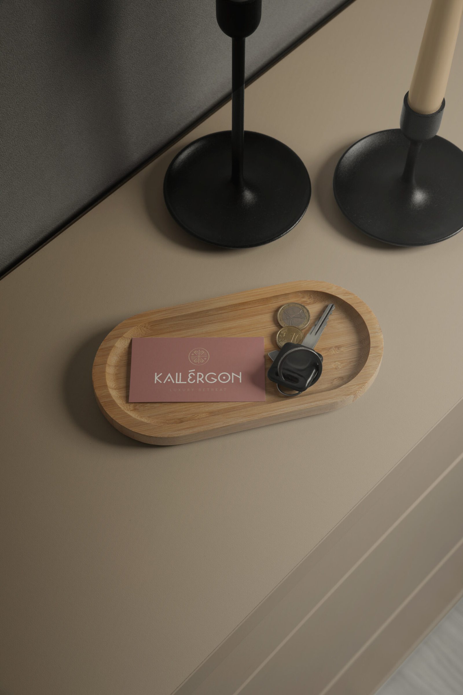 Kallergon Luxury Retreat Crete Hotel Branding Logotype Margaritapagouni5